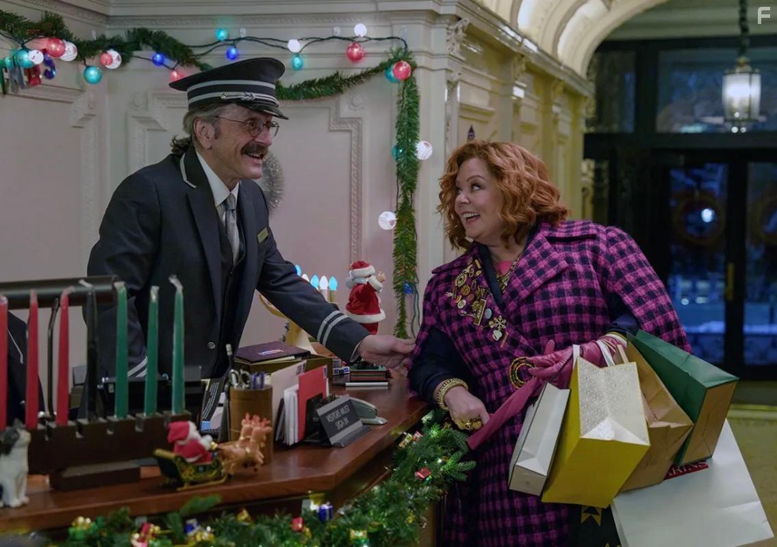 Marc Maron and Melissa McCarthy in Genie (2023)