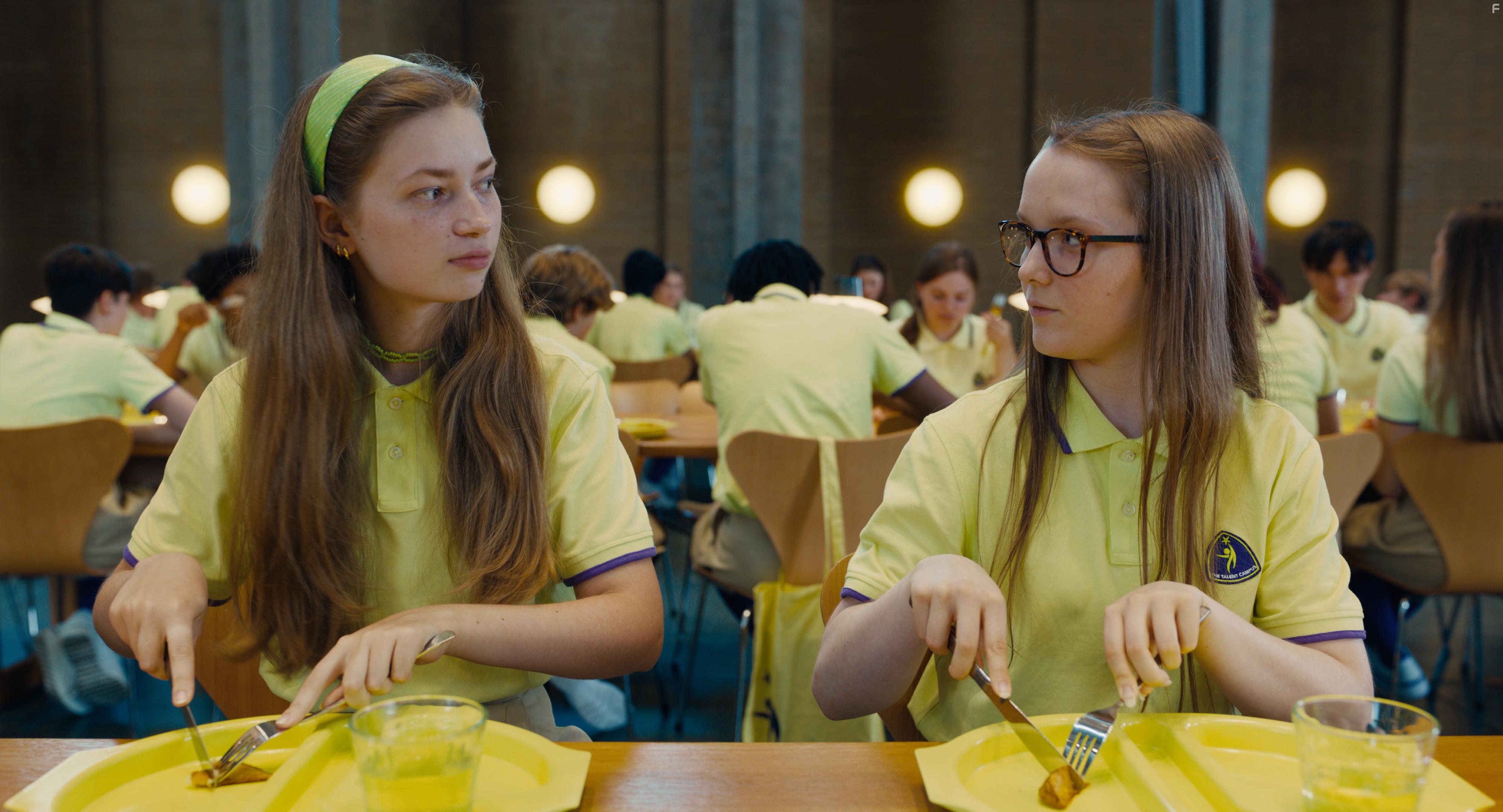 Ksenia Devriendt and Gwen Currant in Club Zero (2023)