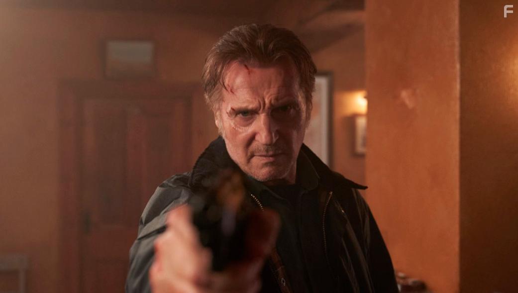 Liam Neeson in In the Land of Saints and Sinners (2023)