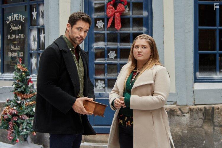 Brant Daugherty and Jaicy Elliot in Joyeux Noel (2023)