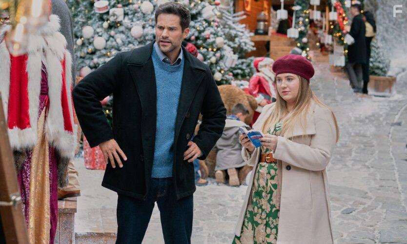 Brant Daugherty and Jaicy Elliot in Joyeux Noel (2023)