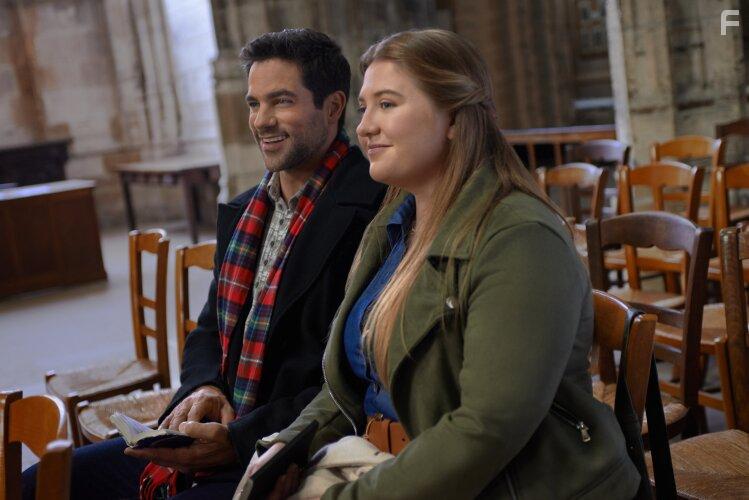 Brant Daugherty and Jaicy Elliot in Joyeux Noel (2023)