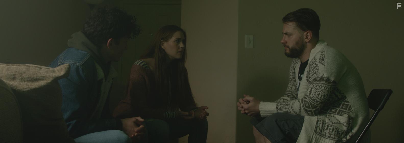 Joshua Malloy, Chelsea Klikunas, and Chance Fuerstinger in Fugued Up! (2022)
