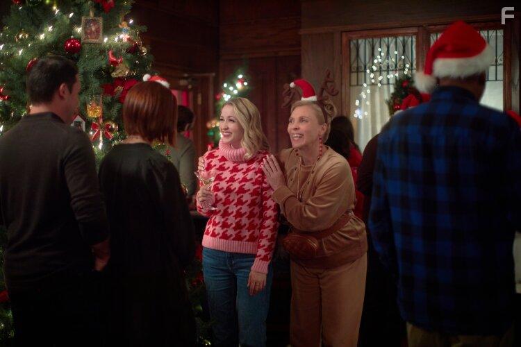 Emily Tennant, Marina Stephenson Kerr, Cora Matheson, and Michael Strickland in Holiday Hotline (2023)