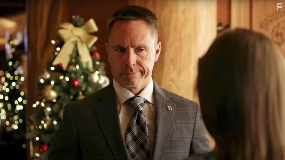 William deVry and Mila Jones in Christmas at the Chalet (2023)