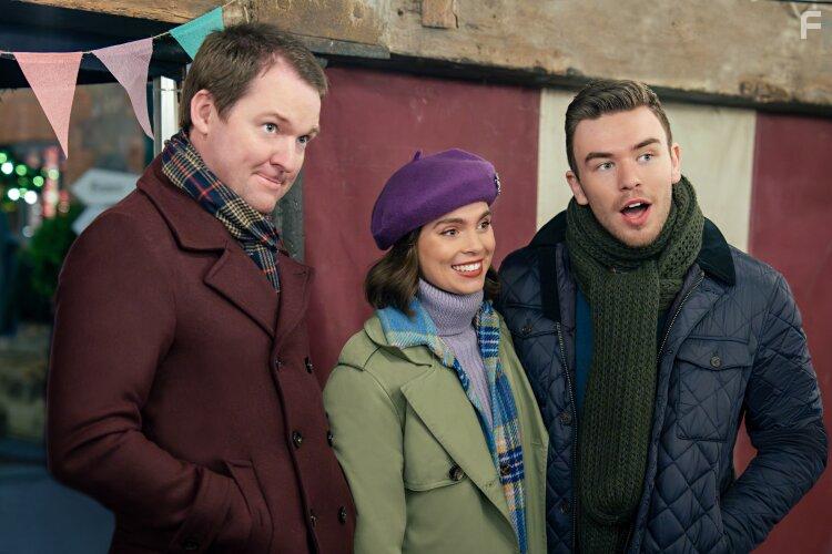 Joelle Rae, Peter Rothwell, and Killian Donnelly in Christmas in Notting Hill (2023)