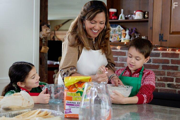 Laura Cern, Taylor Pezza, and Kellen Raffaelo in Letters to Santa (2023)