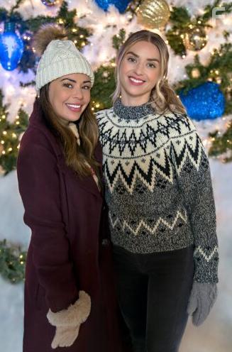 Janel Parrish and Pascal Lamothe-Kipnes in Never Been Chris'd (2023)