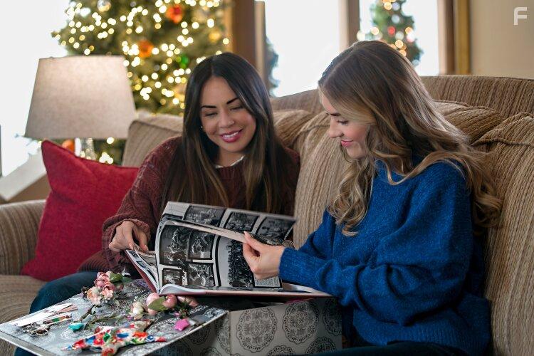 Janel Parrish and Pascal Lamothe-Kipnes in Never Been Chris'd (2023)