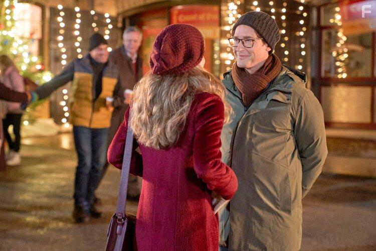 Will Kemp and Brooke D'Orsay in A Not So Royal Christmas (2023)