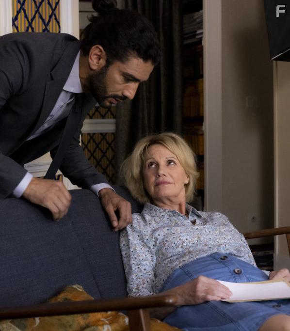 Salim Kechiouche and Miou-Miou in Constance aux Enfers (2022)