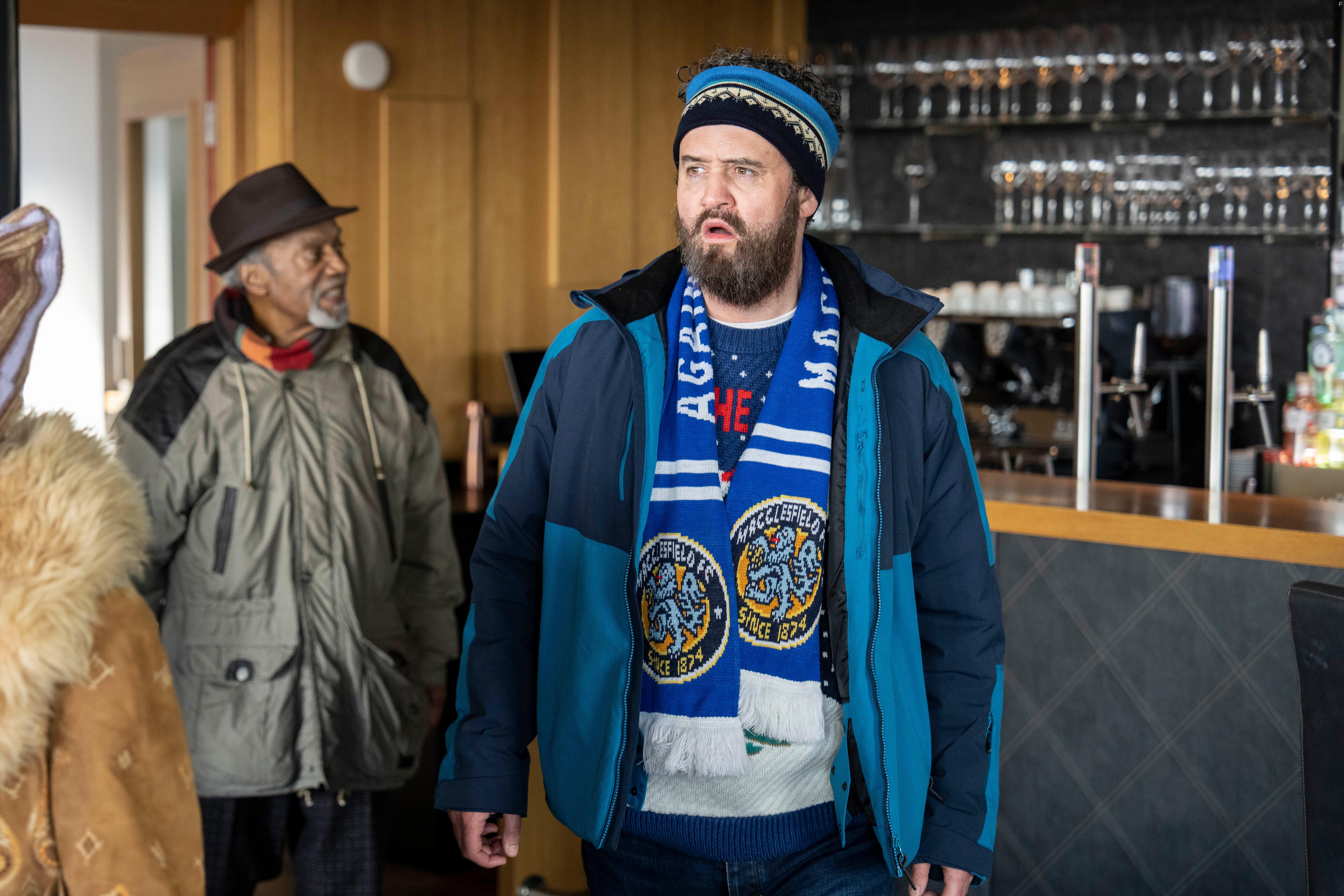 Ram John Holder and Daniel Mays in Your Christmas or Mine 2 (2023)