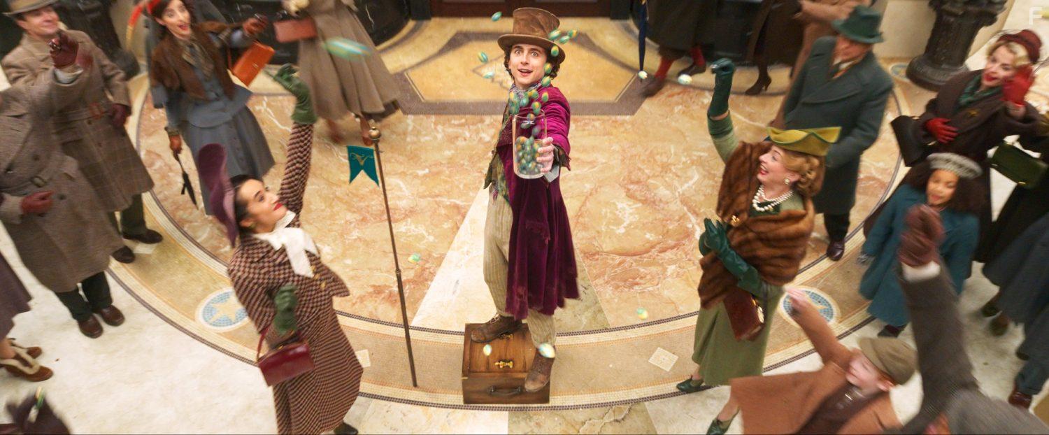 Timothe Chalamet in Wonka (2023)