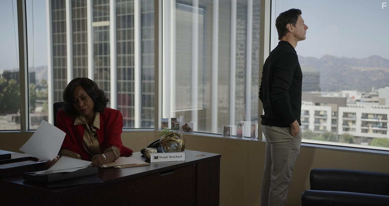 Matthew Pohlkamp and Ayanna S. Flemings in Silent Night, Fatal Night (2023)