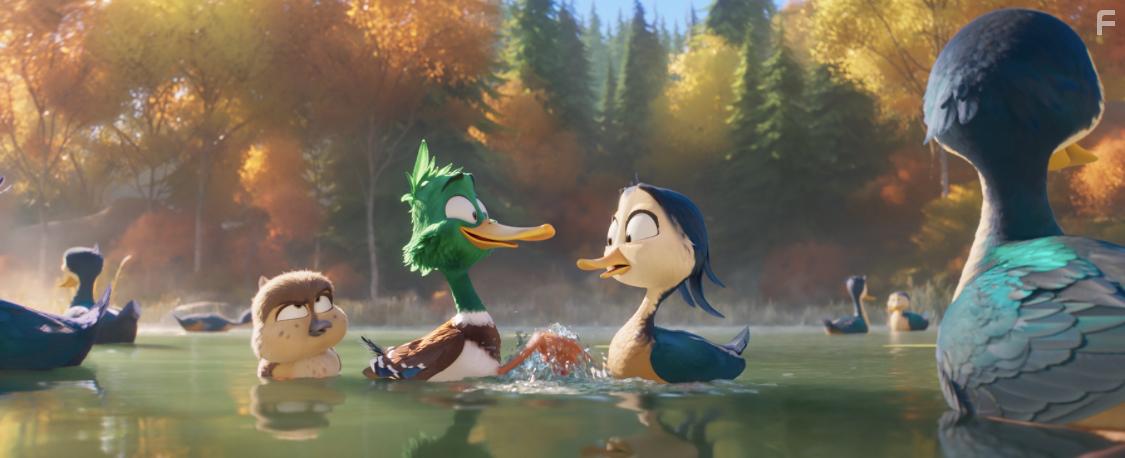 Tresi Gazal and Caspar Jennings in Migration (2023)