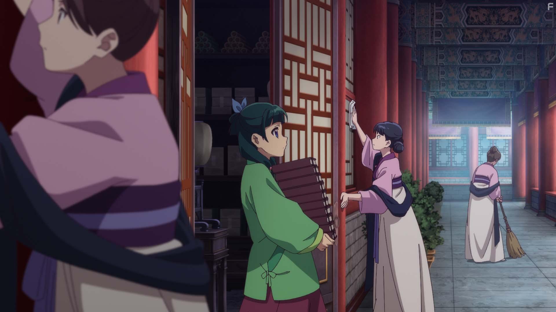 Emi Lo and Aoi Yki in Kusuriya no hitorigoto (2023)