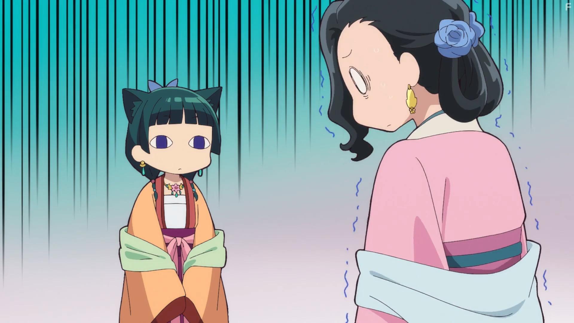 Emi Lo and Aoi Yki in Kusuriya no hitorigoto (2023)