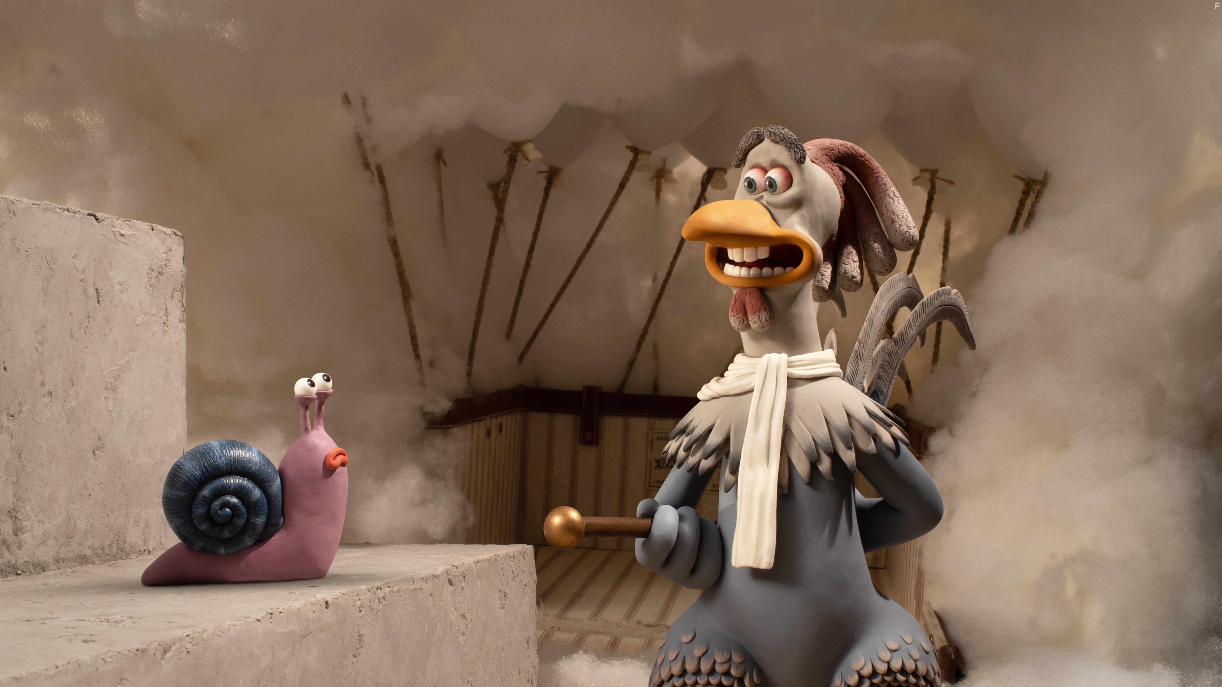 Harry Gregson-Williams, David Bradley, Sam Fell, Karey Kirkpatrick, John O'Farrell, Charles Copping, and Rachel Tunnard in Chicken Run: Dawn of the Nugget (2023)