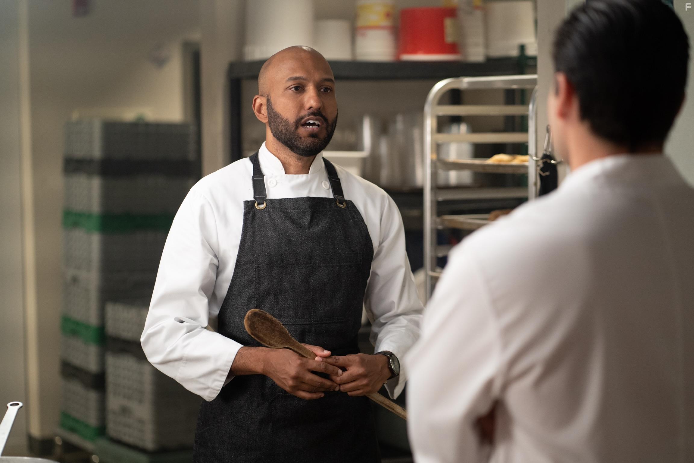 Richard Young and Olivier Renaud in Christmas on the Slopes (2022)