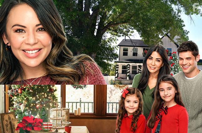 Marisol Nichols, Janel Parrish, Piper Rubio, Sadie Coleman, and Jeremy Jordan in Holly & Ivy (2020)