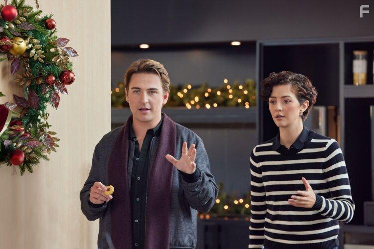 Katie Findlay and Evan Roderick in Sealed with a List (2023)