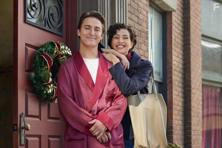 Katie Findlay and Evan Roderick in Sealed with a List (2023)