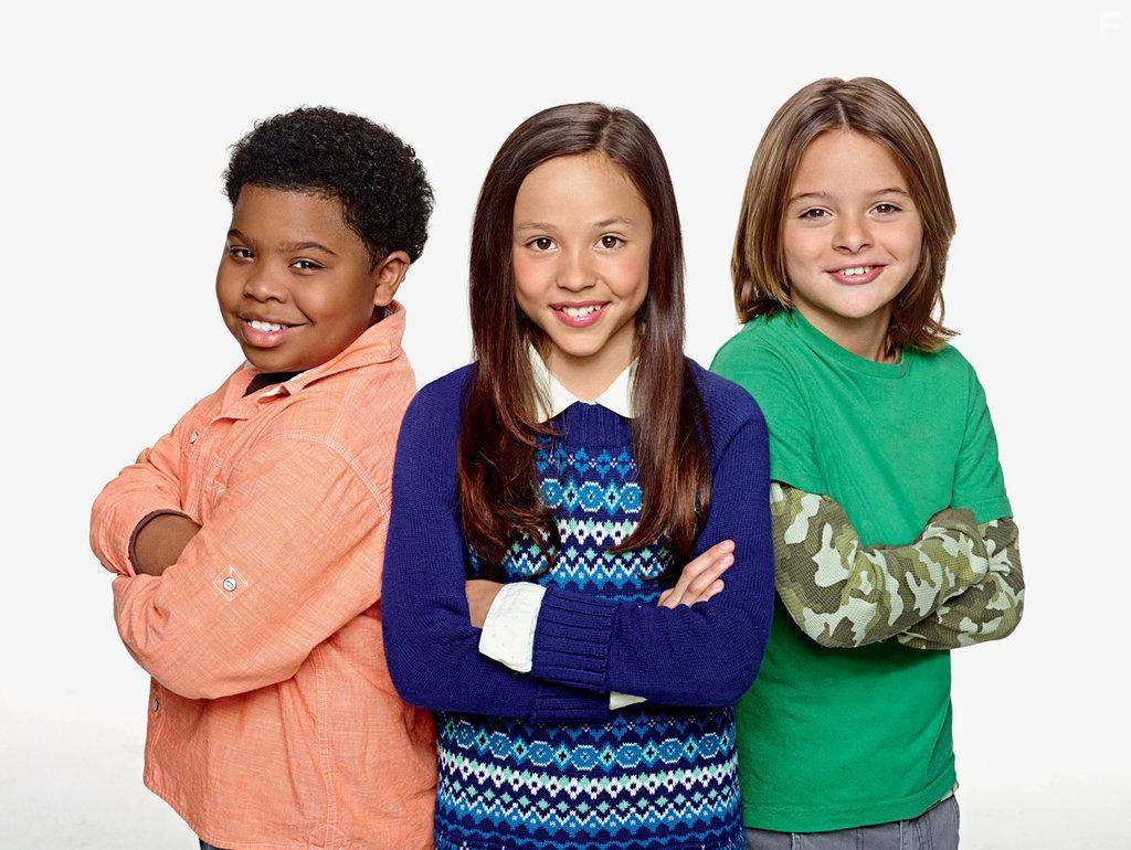 Breanna Yde, Benjamin Flores Jr., and Mace Coronel in Santa Hunters (2014)