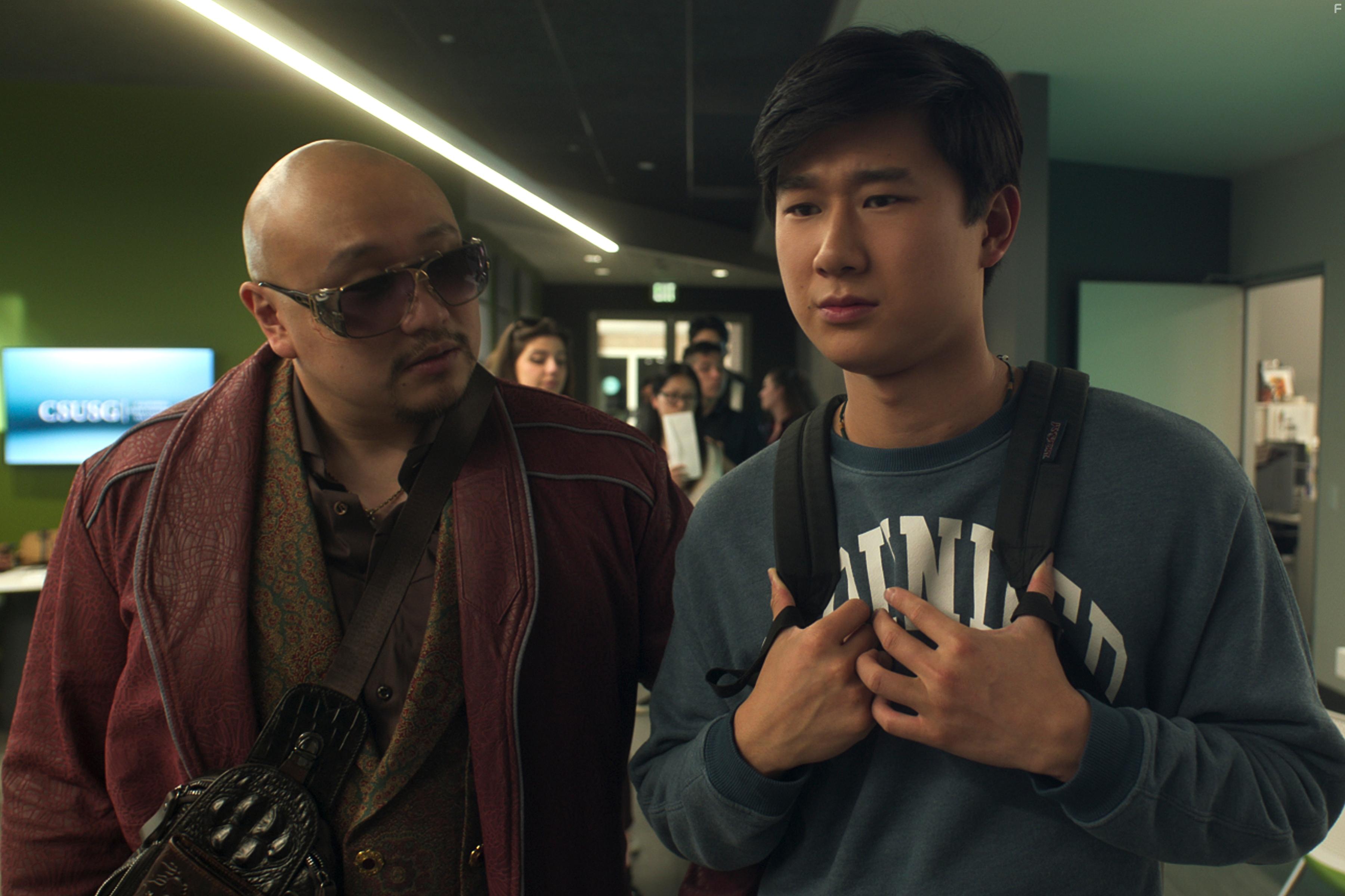 Jon Xue Zhang and Sam Song Li in The Brothers Sun (2024)