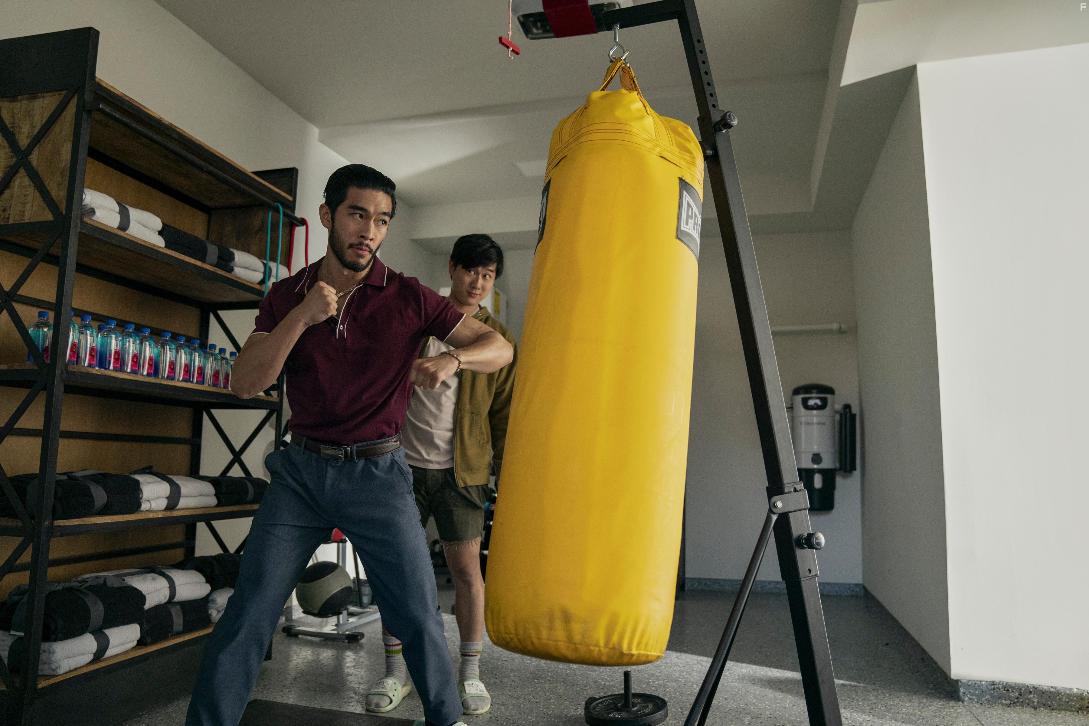 Sam Song Li and Justin Chien in The Brothers Sun (2024)