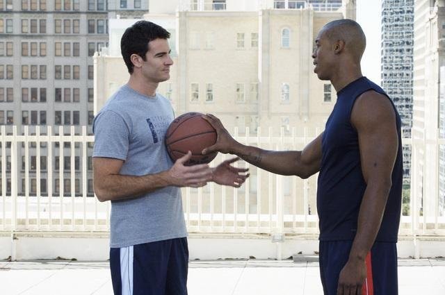 Ben Lawson and Mehcad Brooks in The Deep End (2010)