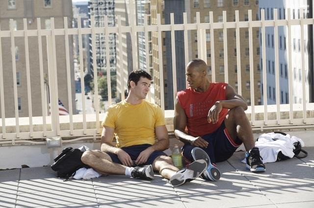 Ben Lawson and Mehcad Brooks in The Deep End (2010)