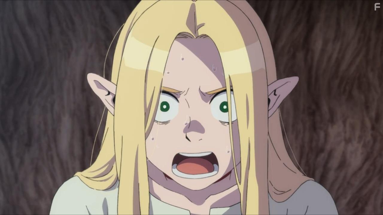 Sayaka Senbongi and Emily Rudd in Dungeon Meshi (2024)