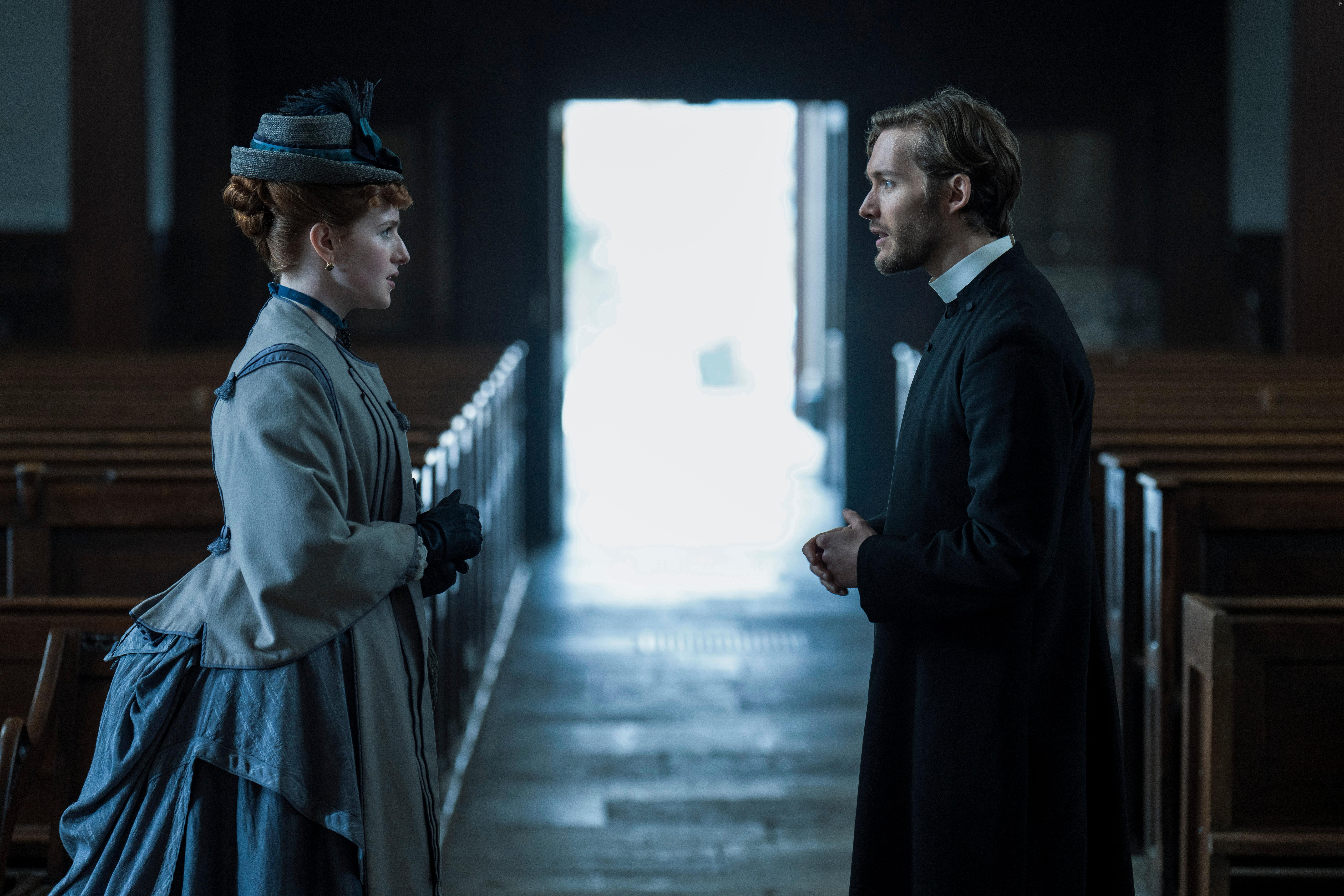 Hannah Onslow and Toby Regbo in Belgravia: The Next Chapter (2024)