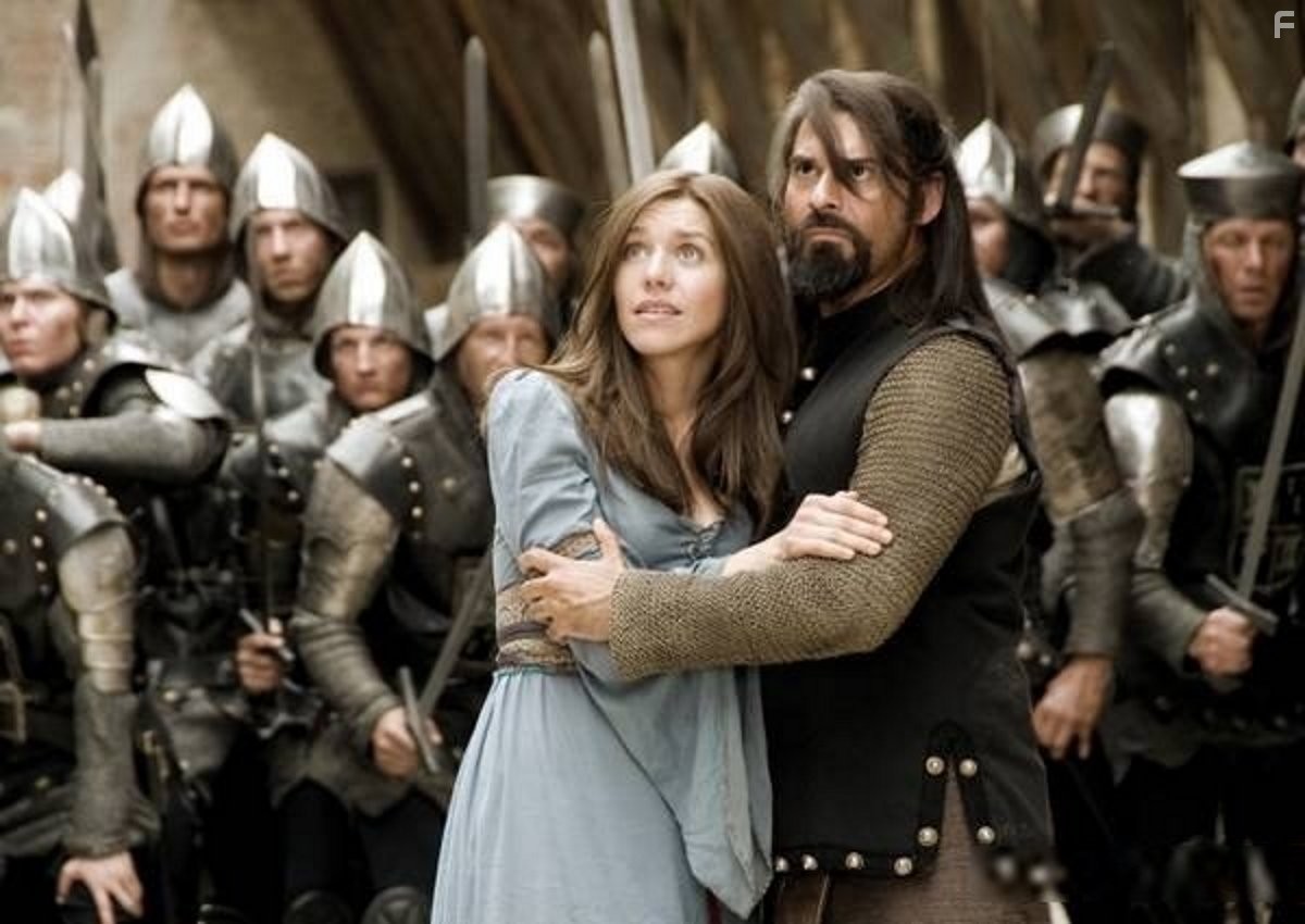 Rick Kavanian and Julia Dietze in 1 1/2 рыцаря (2008)