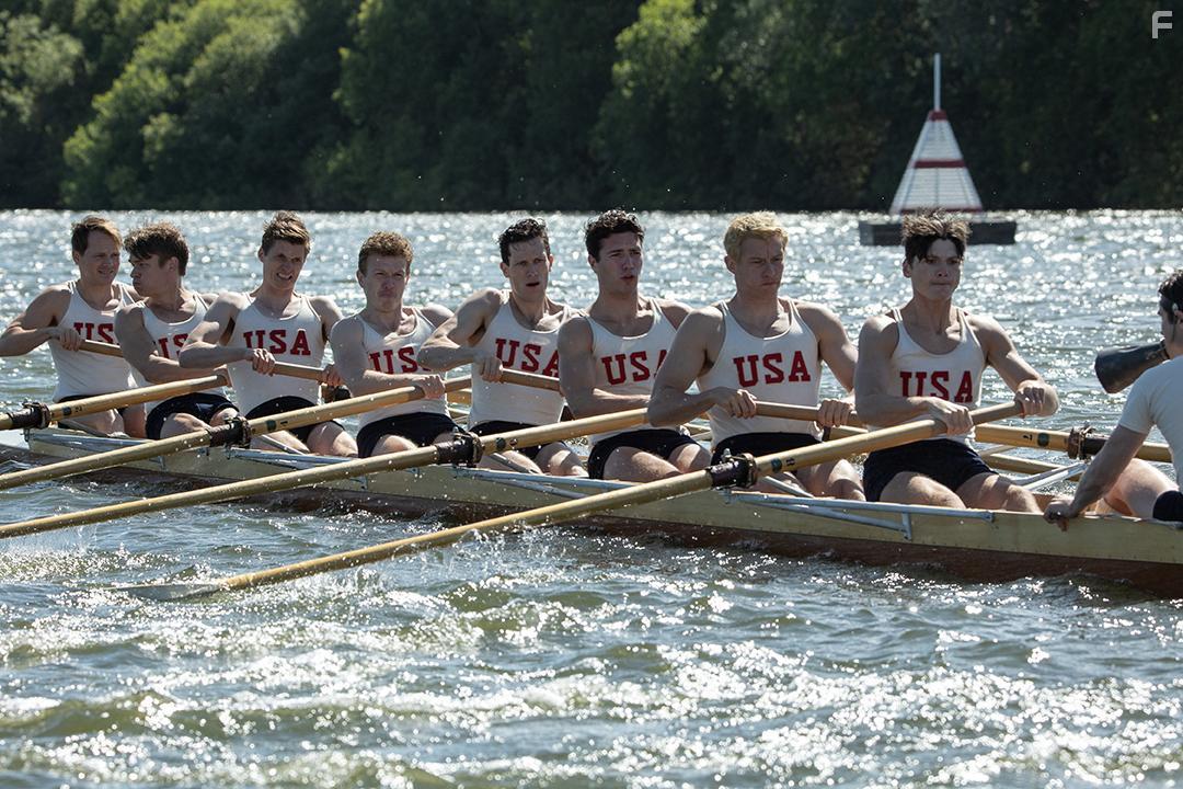 Callum Turner in The Boys in the Boat (2023)