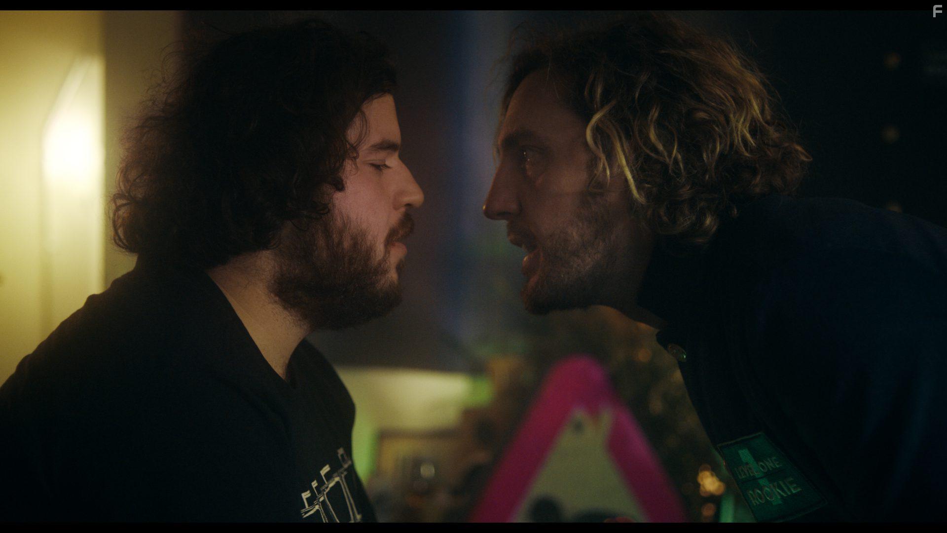 Seann Walsh and Andi Jashy in The Bystanders (2022)