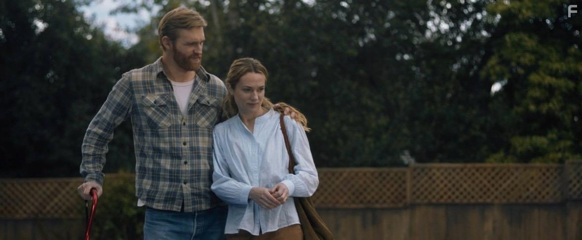 Kerry Condon and Wyatt Russell in Night Swim (2024)