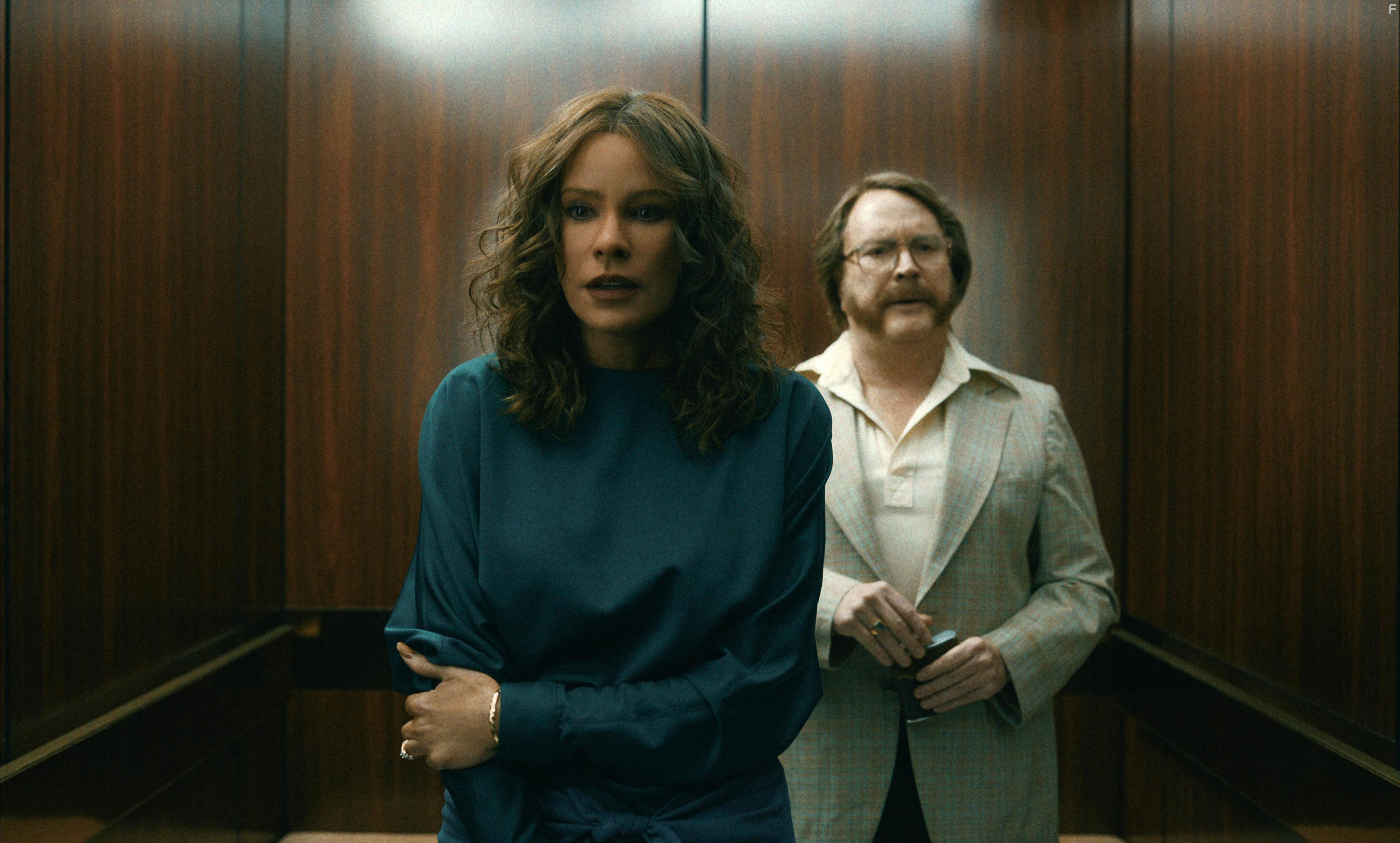 Christian Tappan and Sofia Vergara in Griselda (2024)