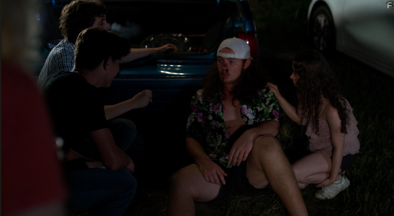 Ben Silver, April Tweedy, and Sam Barczak in Hubcap (2021)