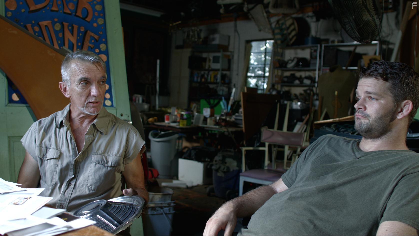 Dennis R. Coburn and Christian Brunetti in Hubcap (2021)