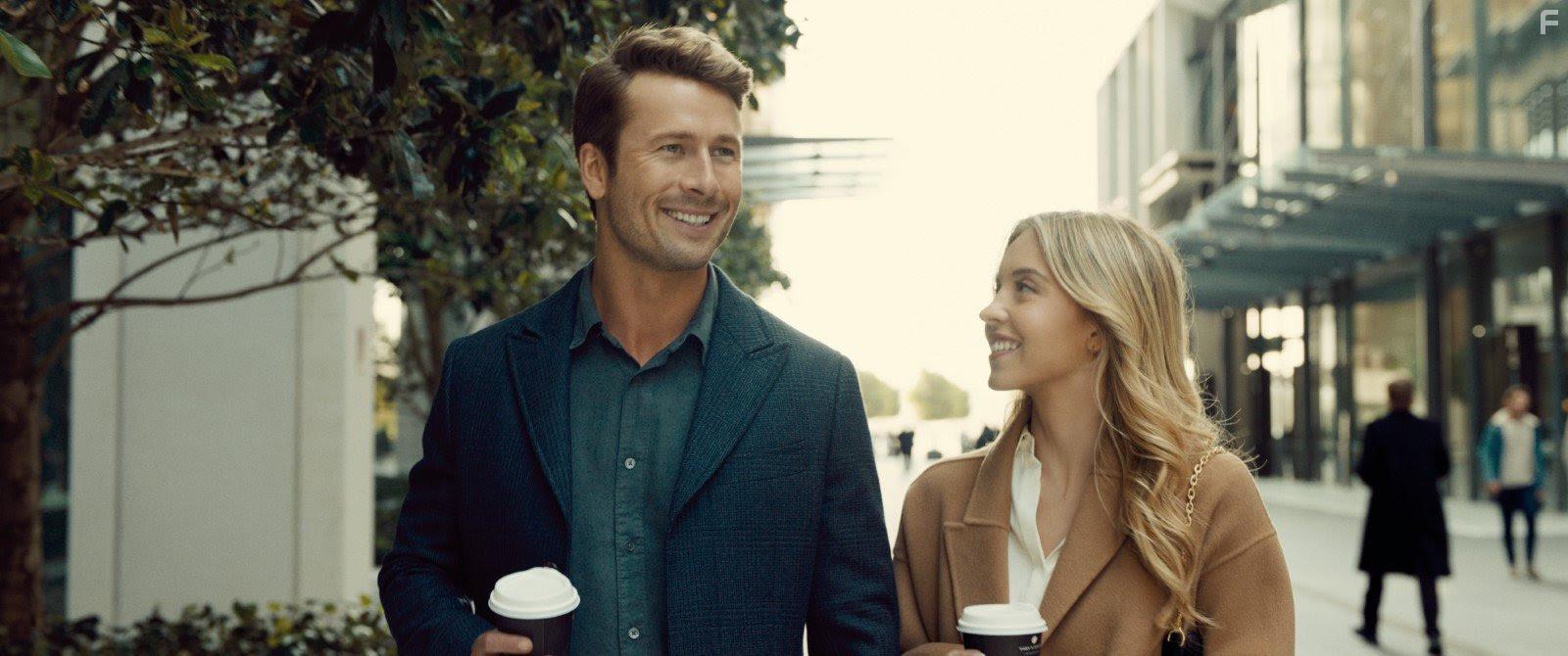 Glen Powell and Sydney Sweeney in Anyone But You (2023)