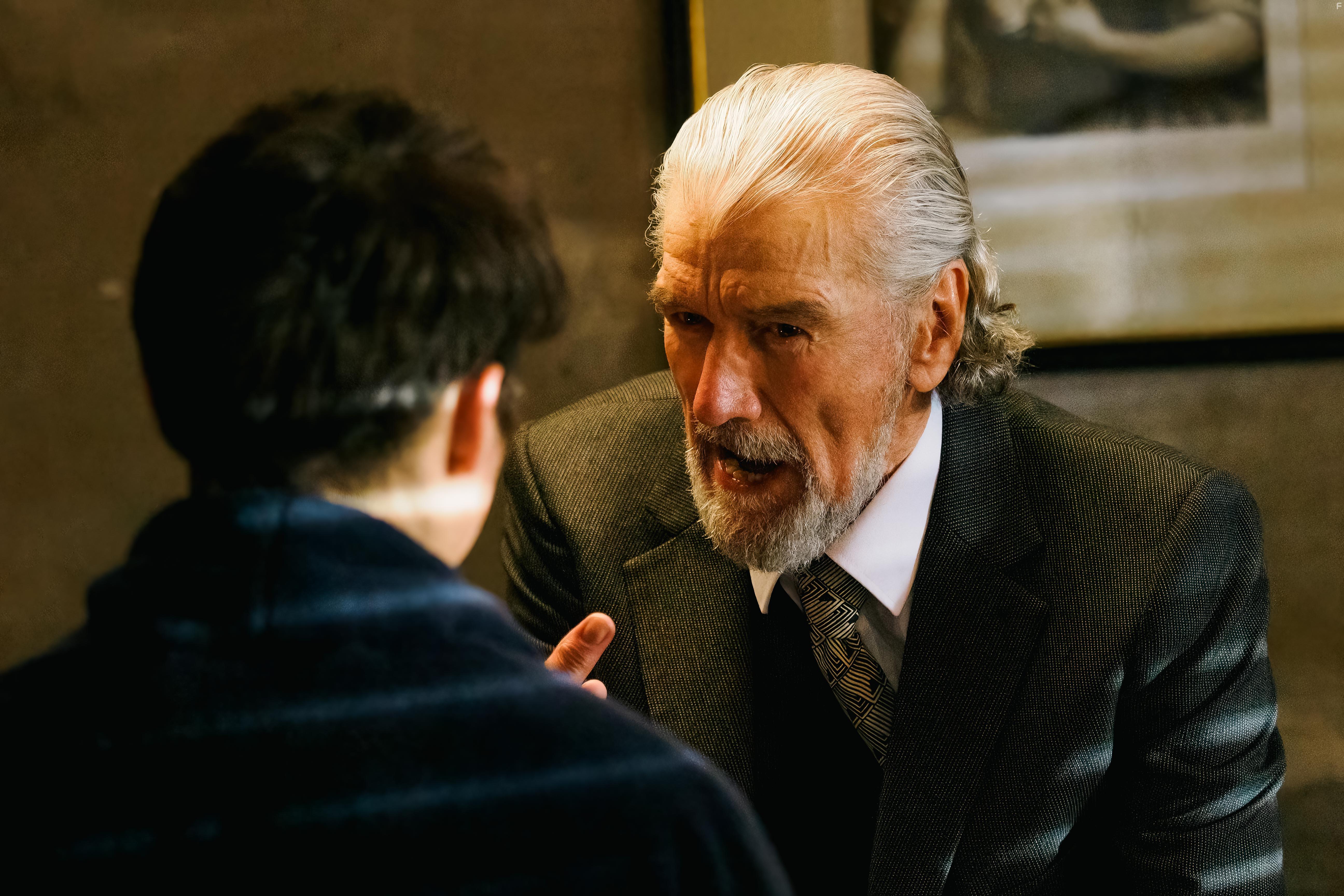 Clive Russell and Dylan Gadsdon in Tales of Babylon (2023)