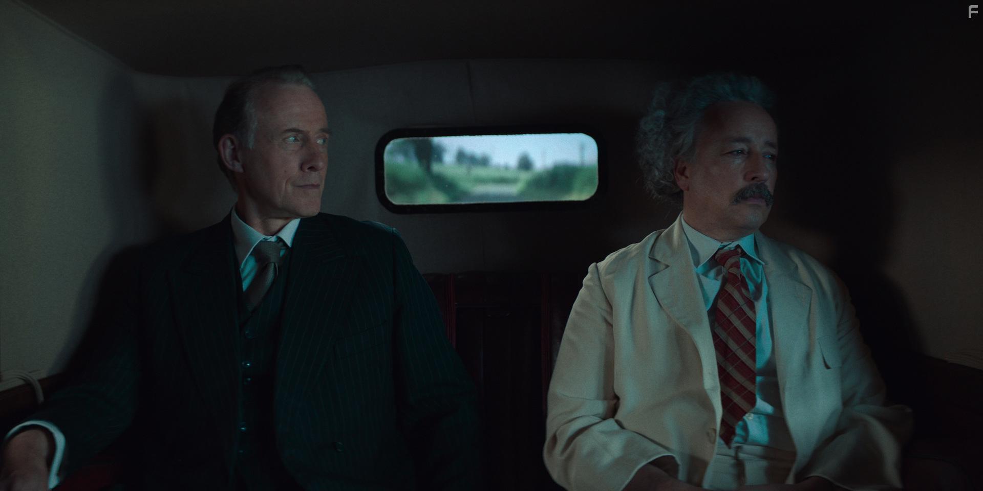 Andrew Havill and Aidan McArdle in Einstein and the Bomb (2024)