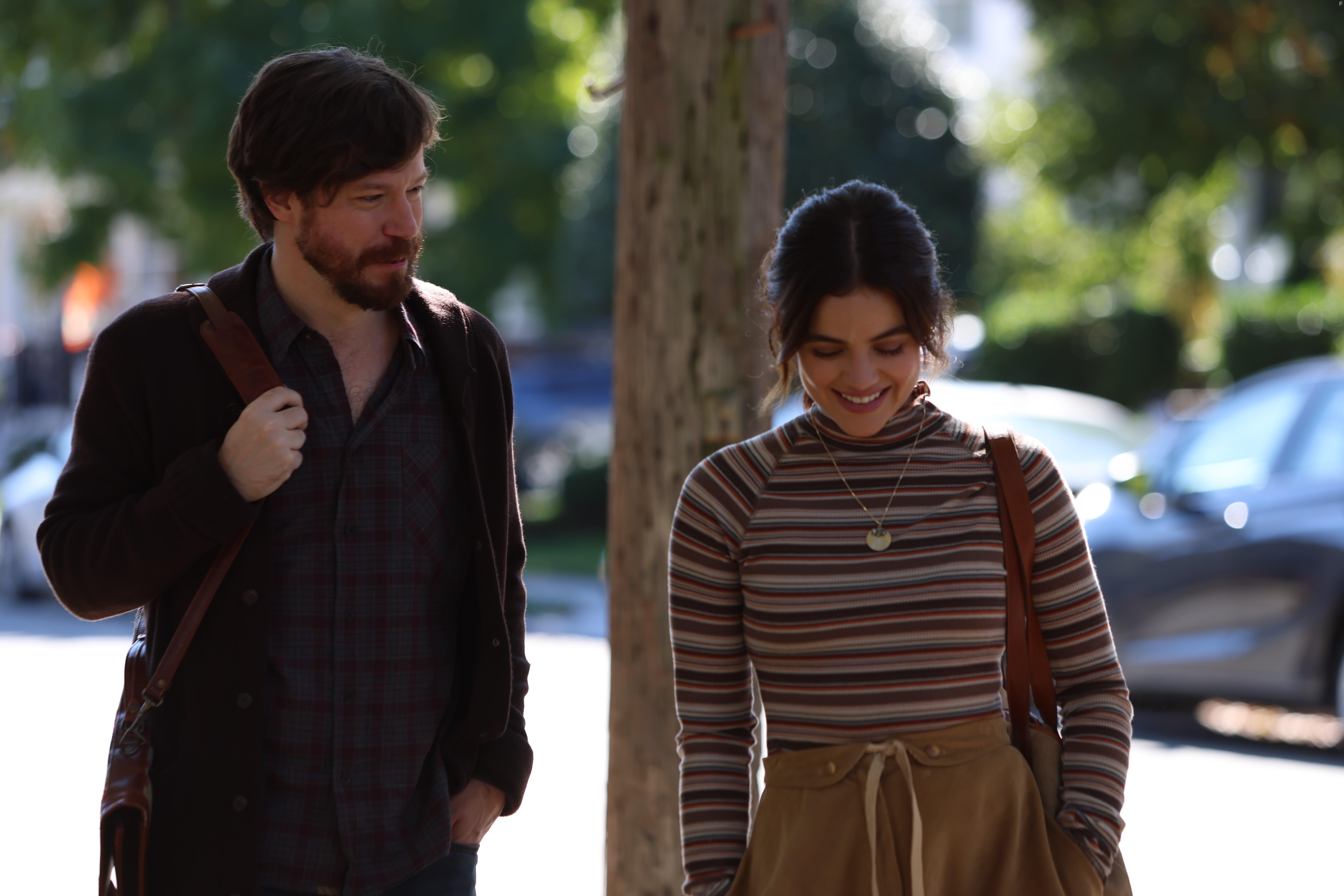 John Gallagher Jr. and Lucy Hale in Which Brings Me to You (2023)