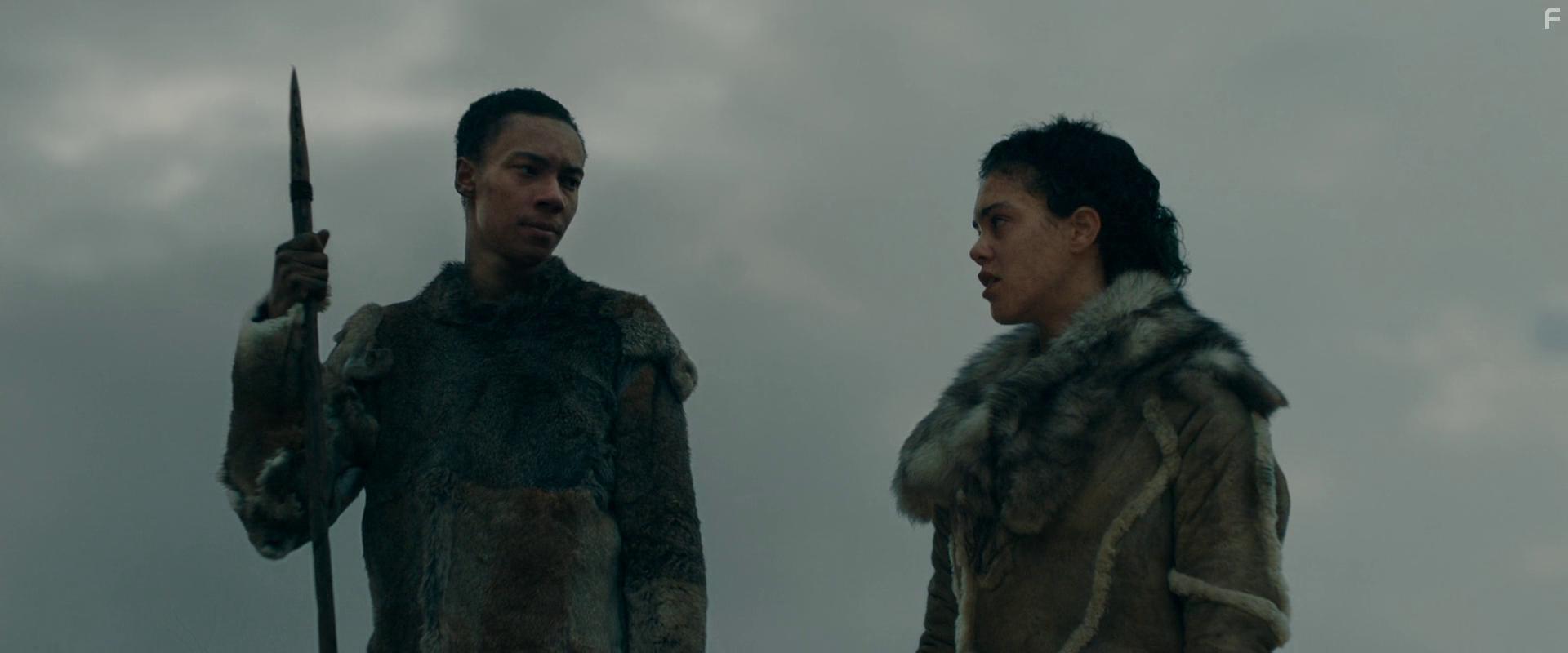 Safia Oakley-Green and Kit Young in Out of Darkness (2022)