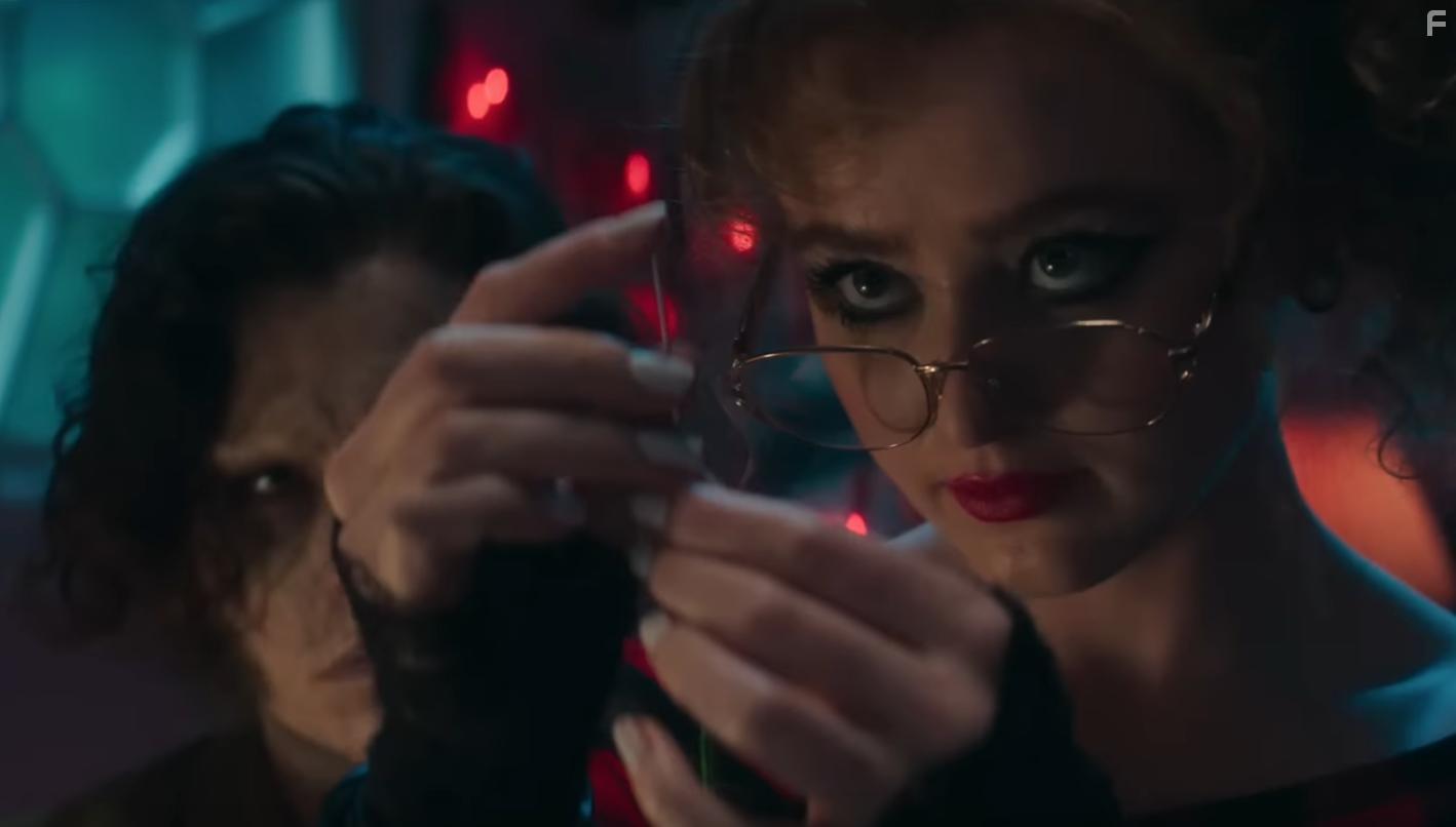 Cole Sprouse and Kathryn Newton in Lisa Frankenstein (2024)