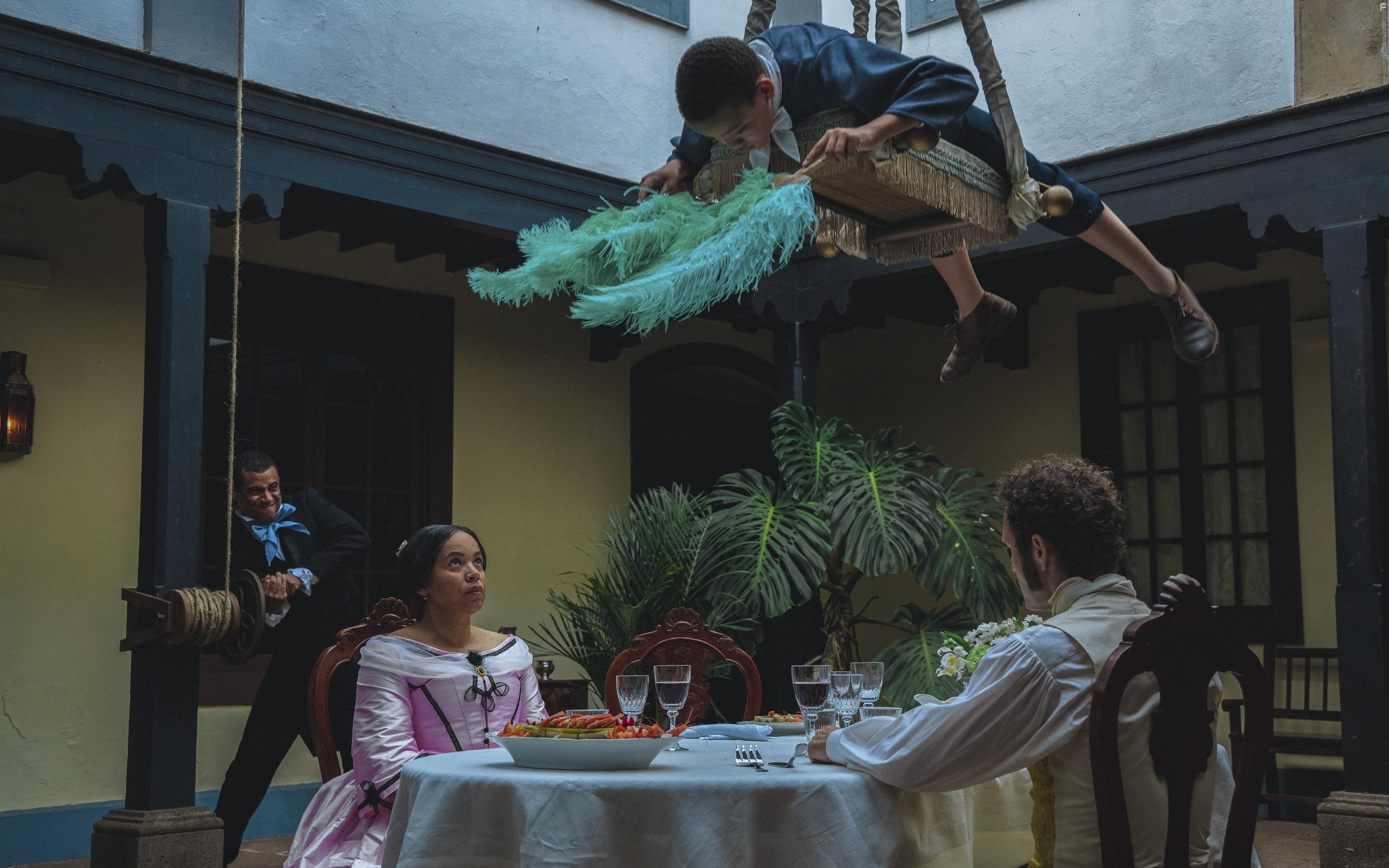 Anna Neye, Christopher Lss, and Tyler Errol Murray in Viften (2023)