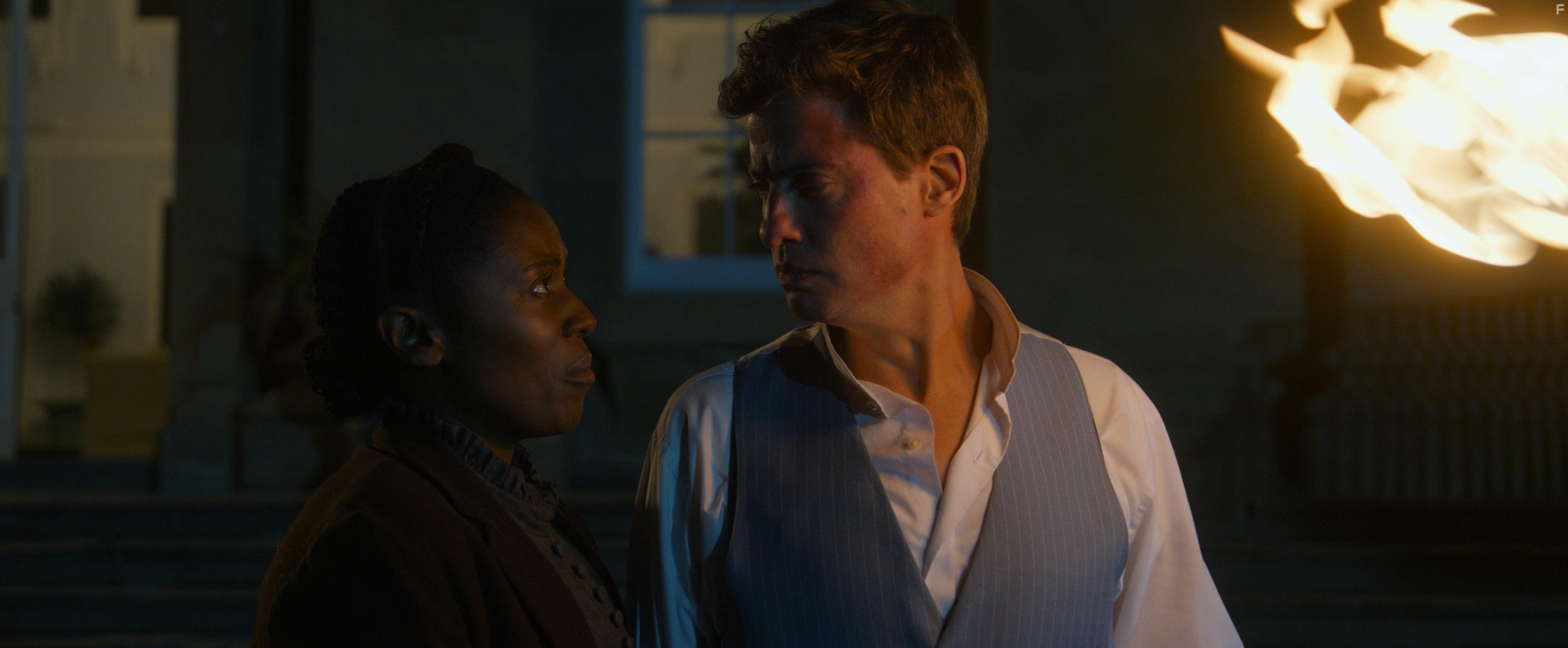 Alexandra Afryea and Matt Barber in Frankenstein: Legacy (2024)