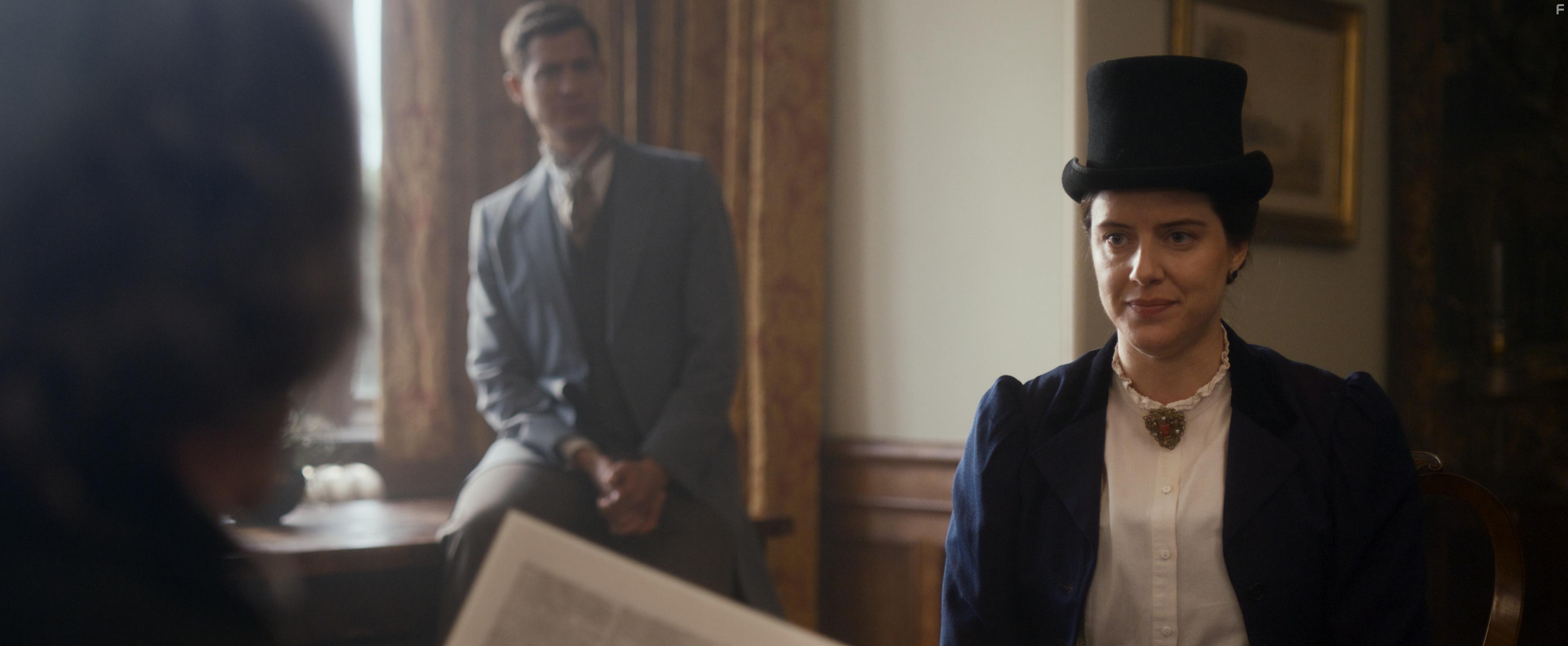 Philip Martin Brown, Michelle Ryan, and Matt Barber in Frankenstein: Legacy (2024)