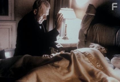 "Exorcist" Max Von Sydow & Linda Blair 1973 Warner